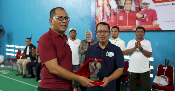 Danny Pomanto dan M Ansar Tampil Sepaket di Turnament Badminton Akhir Tahun 2023