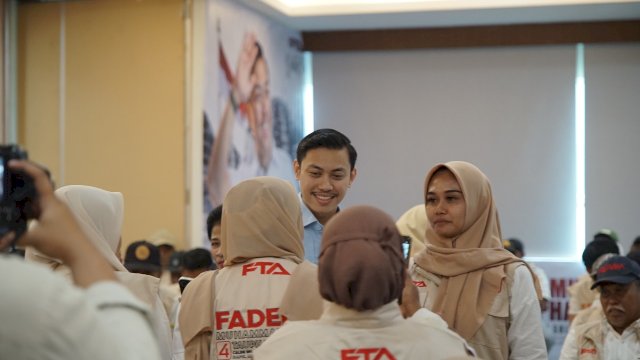 Fadel Tauphan Ansar Apresiasi Relawan dan Masyarakat Makassar yang Membersamai di Tahun 2023