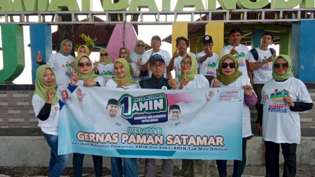 Relawan Anies Bentuk Saksi AMIN Gratis di Pulau Lae-lae