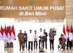 Presiden Jokowi Resmikan RSUD Terbesar di Indonesia Bagian Timur