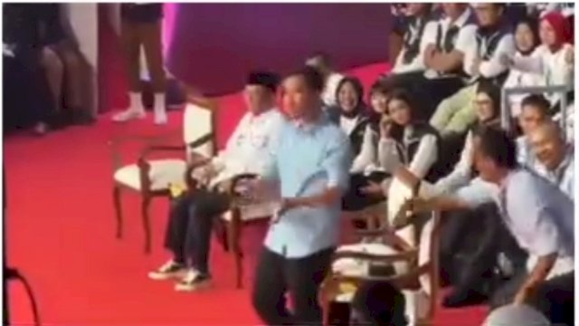 KPU RI Tegur Gibran Atas Ulahnya yang Provokasi Penonton Saat Debat Capres Pertama