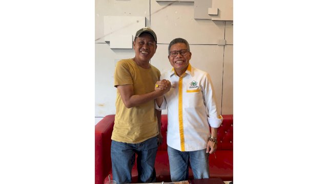 Taufan Pawe-Syamsuddin Hamid Saling Support Menangkan Partai Golkar di Sulsel