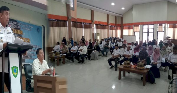 Bupati Maros Buka Seminar Kajian Strategis Rencana Induk dan Peta Jalan Iptek Maros 2023