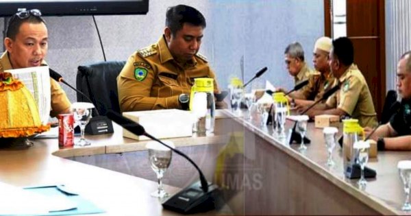 Bupati Maros Chaidir Syam Pimpin Rapat Evaluasi dan Proyeksi PAD 2023
