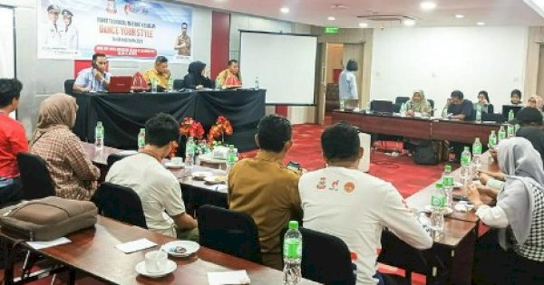 Dispora Makassar Gelar Rapat Teknis Jelang Pelaksanaan Dance Your Style