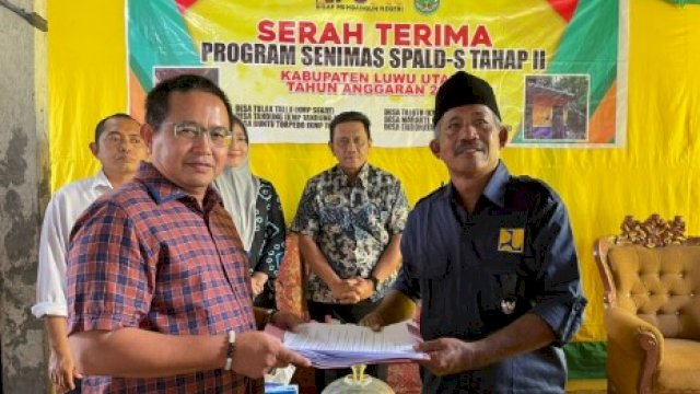 6 Desa di Lutra Nikmati Program Sanimas SPALD-S Melalui Aspirasi Muhammad Fauzi