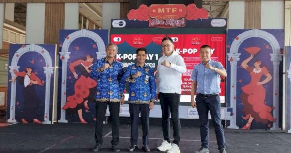 Sekdis Dispar Makassar Buka Event MTF Market Volume 9 San Miguel