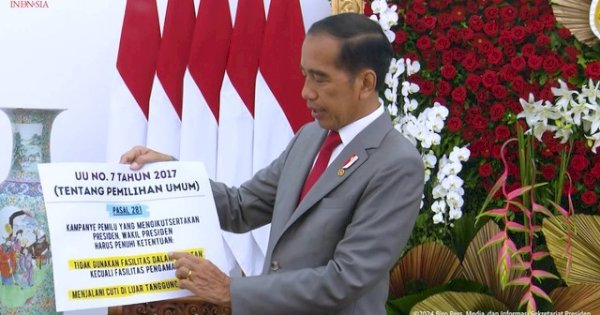 Jokowi Tanggapi Peluang Pilpres 2024 Satu Putaran Usai Mencoblos