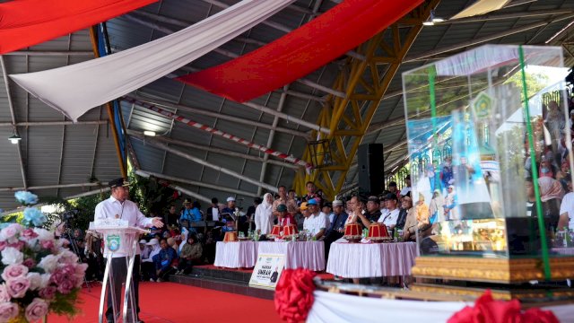 Kemenag Sulsel Buka Stand Pernikahan di Peringatan HAB, Pj Gubernur &#8211; Kakanwil Jadi Saksi