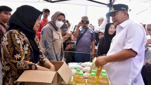 Inflasi Palopo Terendah di Sulsel, Pemprov Sulsel Tetap Gelar Pasar Murah