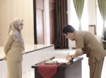 28 Pejabat Pimpinan Tinggi Pratama Pemda Luwu Utara Tandatangani PK