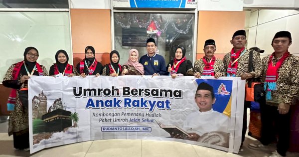 8 Pemenang Umrah Jalan Sehat Anak Rakyat Berangkat ke Mekkah