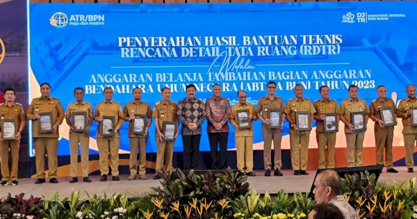 Pj Bupati Takalar Terima Bantuan Teknis Rencana Detail Tata Ruang (RDTR) Tahun 2023