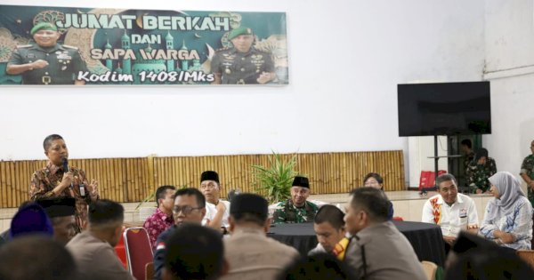 Sinergitas Pemkot Makassar, TNI, dan Masyarakat: Dialog Bersama dalam Mendukung Pemilu Damai