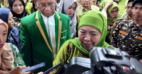 Tanggapi Soal Cak Imin Ragukan ke NU-an, Khofifah: Mas Imin Itu PKB, Saya Ketua NU 