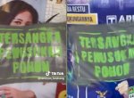 Viral Poster Caleg Ditempel Tulisan &#8216;Tersangka Penusukan Pohon&#8217; 