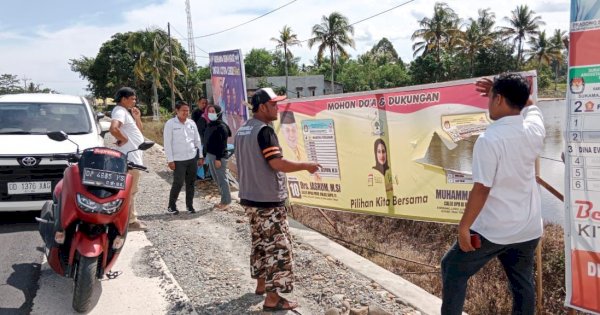 Balihonya Dirusak, Caleg DPR RI Abang Fauzi: Saya Tak Mau Curiga, tapi Ini Merusak Demokrasi