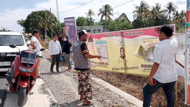 Balihonya Dirusak, Caleg DPR RI Abang Fauzi: Saya Tak Mau Curiga, tapi Ini Merusak Demokrasi