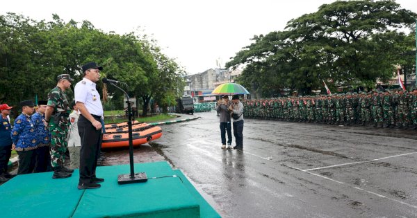 Danny Pomanto Pimpin Apel Kesiapsiagaan Penanggulangan Bencana Alam