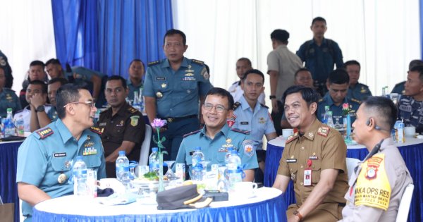 Hadiri HUT ke-6 Santrol Lantamal VI, Pj Sekda Harap Tetap Kompak Jaga Perairan Makassar