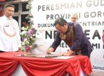 Ismail Pakaya Resmikan Gedung PMI Provinsi Gorontalo 