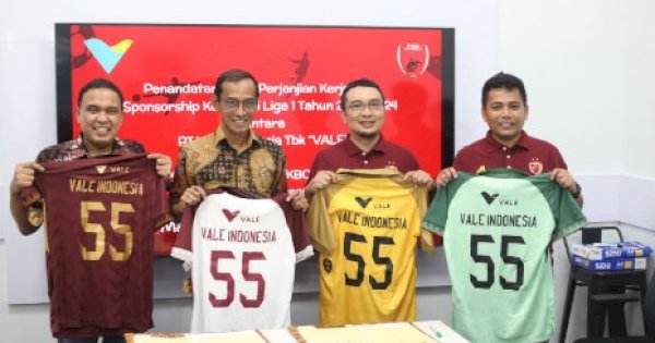 PSM Makassar dan PT Vale Resmi Jalin Kerjasama 