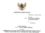 Bahtiar Baharuddin Keluarkan Surat Edaran Pembentukan TPAKD Hingga Tingkat Desa dan Kelurahan