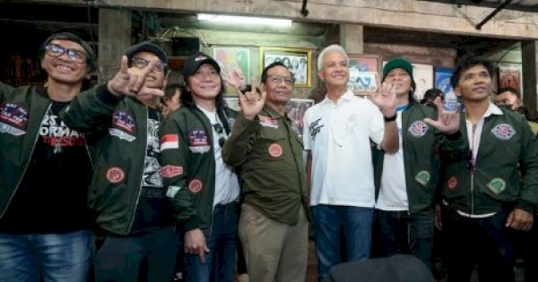 Grup Band Slank Deklarasi Dukung Ganjar-Mahfud di Pilpres 2024