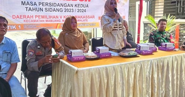 Anggota DPRD Makassar Irmawati Sila Reses Pastikan Aspirasi Warga Terkawal