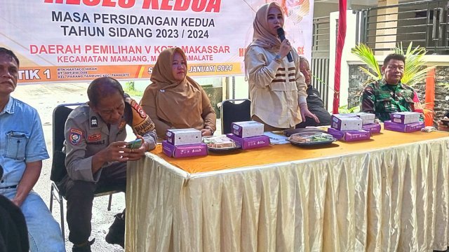 Anggota DPRD Makassar Irmawati Sila Reses Pastikan Aspirasi Warga Terkawal