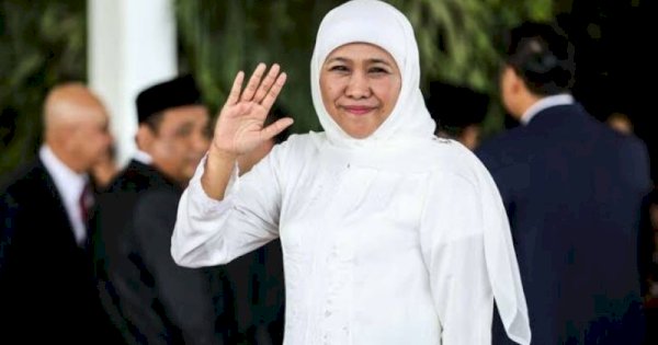 Gubernur Jatim Khofifah Deklarasi Dukung Prabowo-Gibran, Siap Jadi Jurkamnas