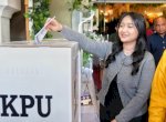 Putri Pj Gubernur Sulsel Salurkan Hak Suaranya: Deg-degan, Semoga yang Terbaik