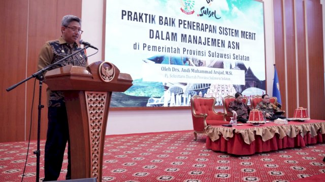 Pemprov Sulsel Jadi Percontohan Penerapan Sistem Merit dalam Manajemen ASN