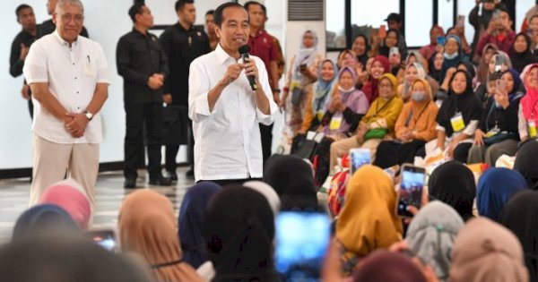 Jokowi Pastikan Program Bantuan Pangan Terus Berlanjut 