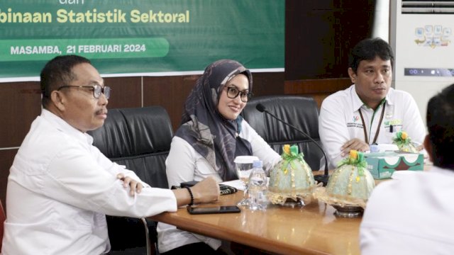 Gelar Pembinaan Statistik Sektoral, Bupati Indah: Data Statistik Diharapkan Memberi Pandangan Jelas