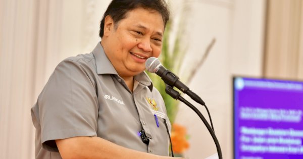 Menko Perekonomian Airlangga Dukung Upaya Pj Gubernur Sulsel Ajukan Tambahan KUR ke Pemerintah Pusat