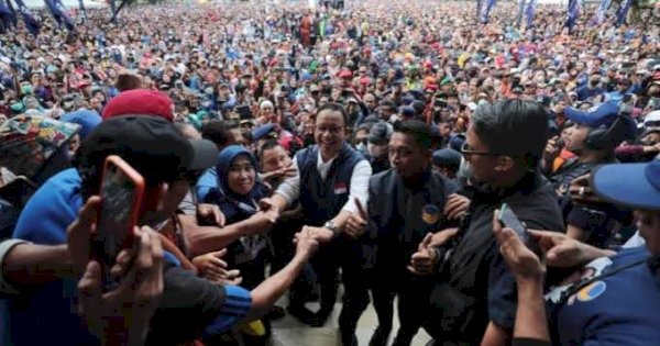 Jemput Kemenangan, Anies dan Surya Paloh Hadiri Konsolidasi Akbar NasDem di Sulsel