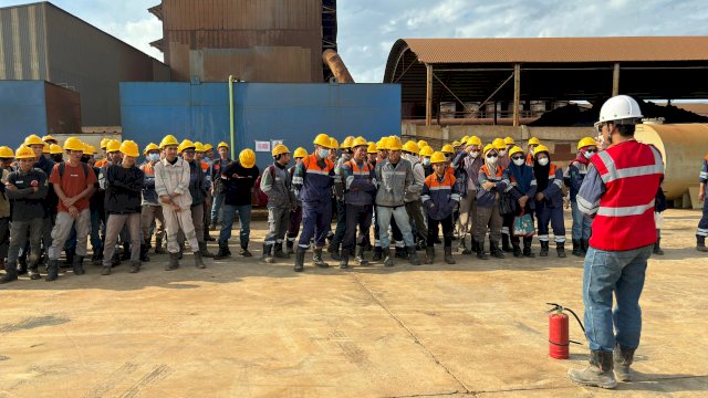 Jadi Budaya, PT Unity Nickel Alloy Indonesia Wajibkan Karyawan Sadar K3