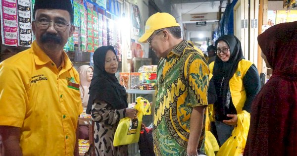 Pasar di Parepare Bersih dan Modern, Pedagang Pasar di Barru pilih Taufan Pawe ke DPR RI