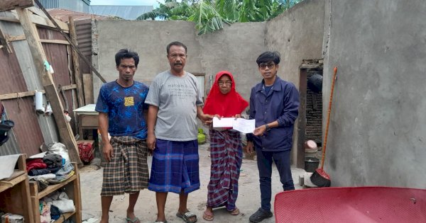 Warga Papanloe Diterjang Musibah, Huadi Group Turun Salurkan Bantuan