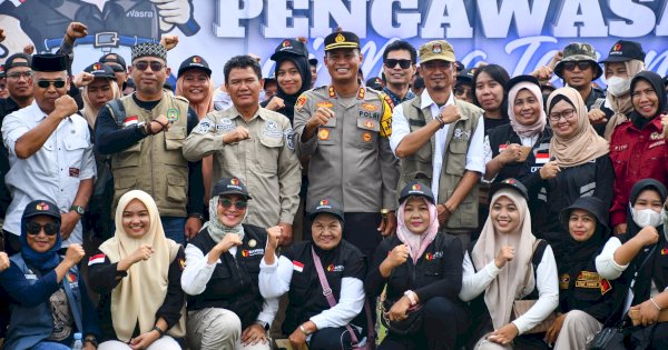 Sambut Masa Kampanye Terakhir, Bawaslu Palopo Gelar Apel Siaga di Masa Tenang Jelang Pemilu 