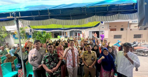 Edward Horas Temui Warga Kecamatan Mariso, Pastikan APBD Tepat Sasaran