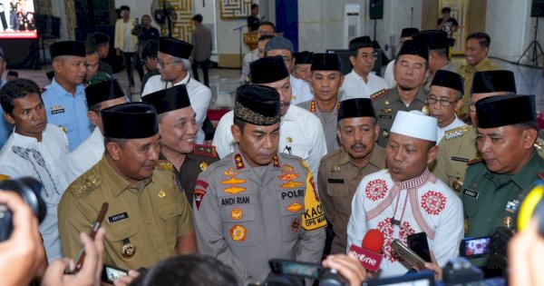 Dzikir dan Doa Kebangsaan Pemilu Damai, Ini Inbauan Kapolda Sulsel dan Ustaz Das&#8217;ad Latif