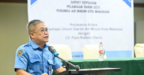 Survei Kepuasan Pelanggan PDAM Makassar Meningkat, Beni Iskandar: Bukti Pengabdian Terus Mengalir