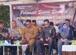 Pj Wali Kota Palopo Hadiri Pelepasan Logistik Pemilu ke Daerah Pegunungan 
