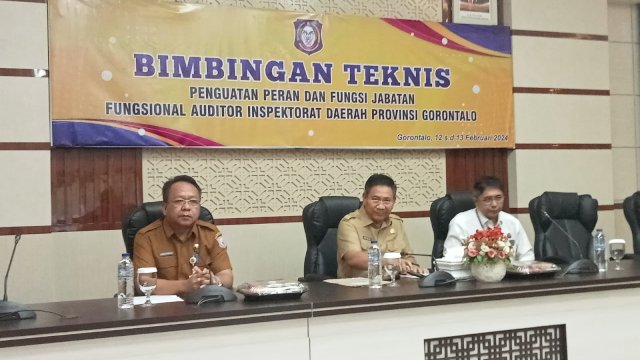 Bimtek Penguatan Peran dan Fungsi Jabatan Fungsional Auditor Gorontalo