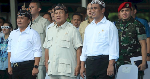 Prabowo Sebut Mentan Amran Masuk Kriteria Kabinet Pemerintahannya