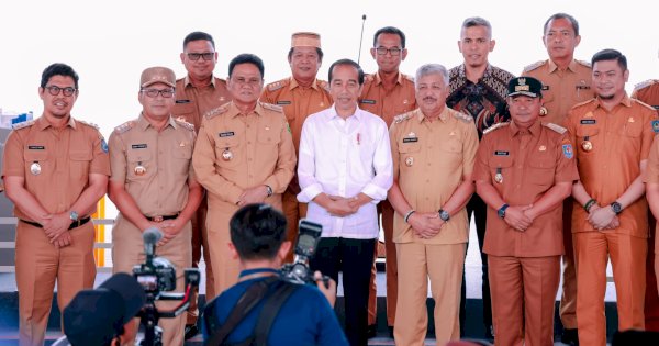 Pj Bupati Takalar Hadiri Peresmian Proyek Strategis Nasional