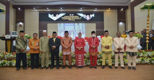 Pj Gubernur Gorontalo Hadiri Sidang Paripurna HUT ke-21 Pohuwato