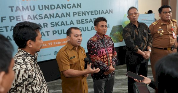 BIG Percepat Pelaksanaan Penyediaan Peta Dasar Skala Besar Wilayah Darat Sulawesi